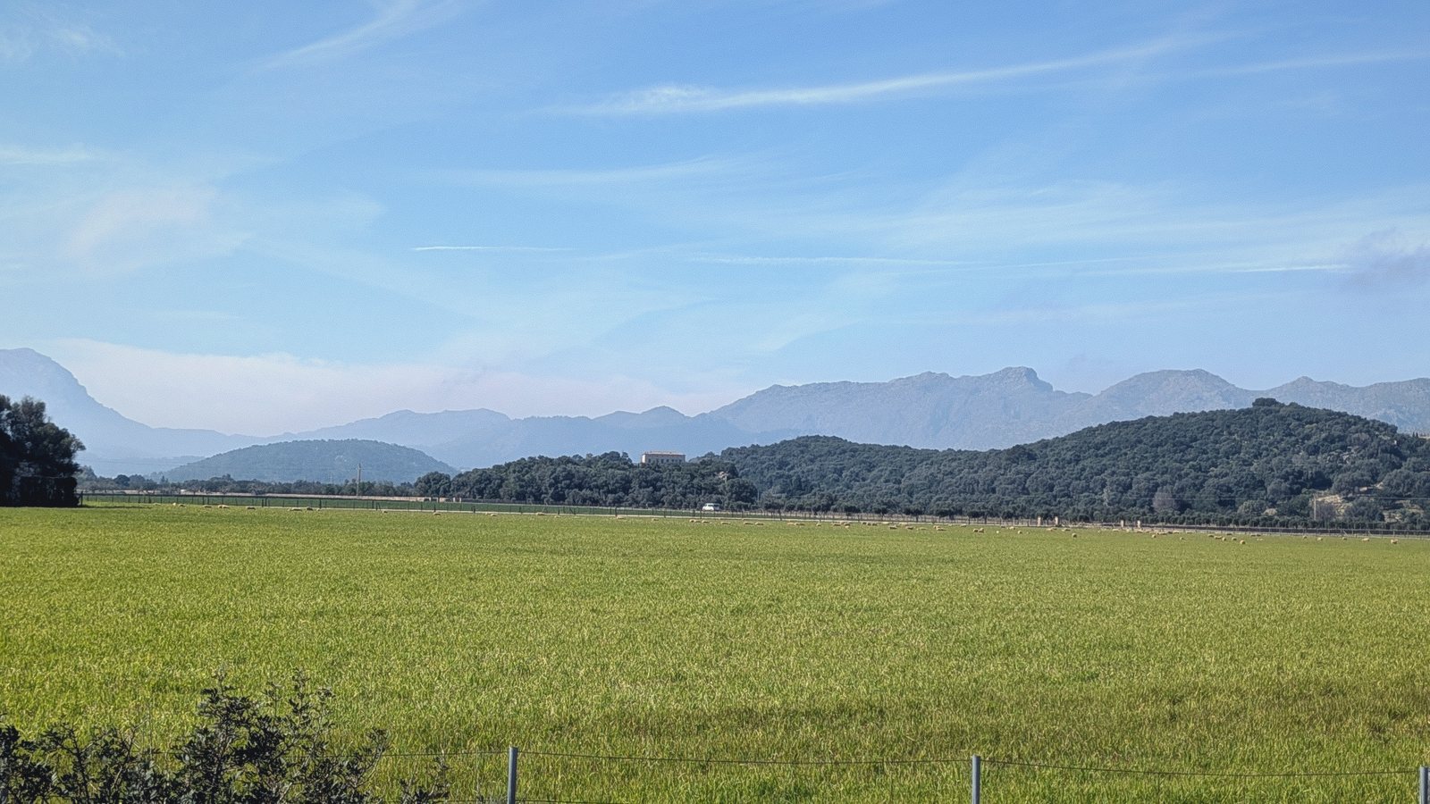 green field alpine range