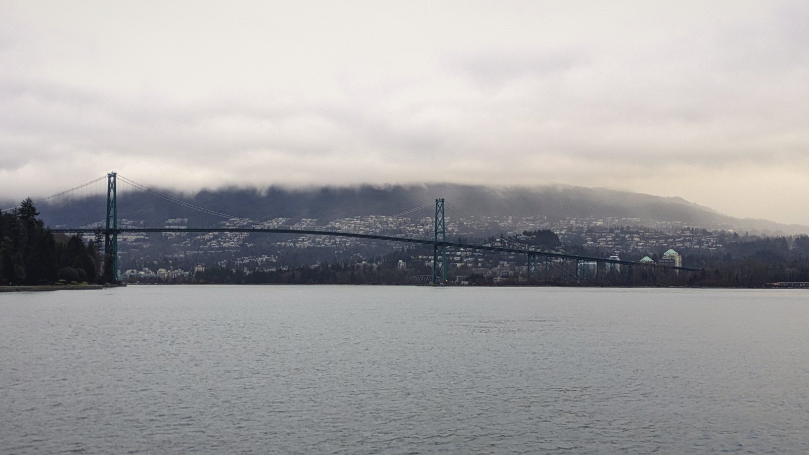 vancouver lions gate fog digital
