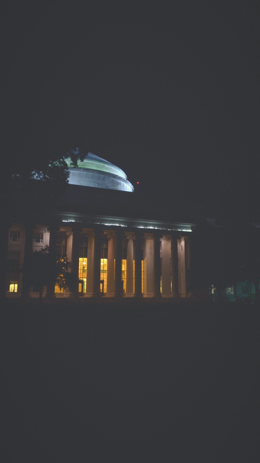 mit dome night