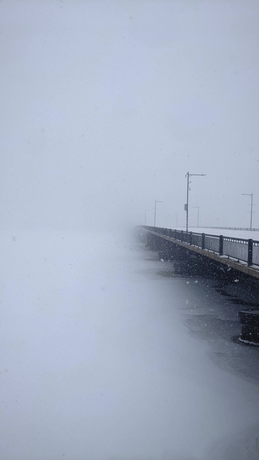 causeway whiteout snow