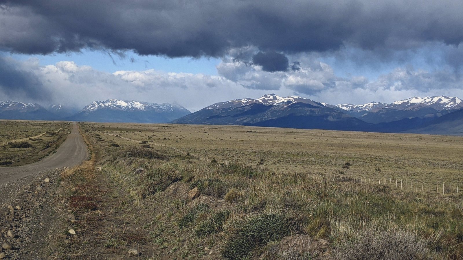 patagonia road steppe peaks